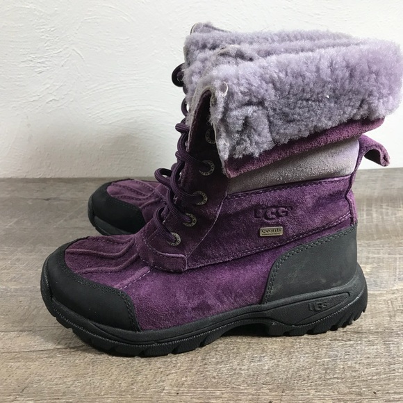 Ugg Adirondack winter boots Kids sz 2 Purple